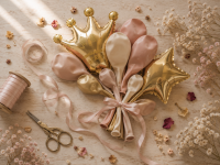 Ballon-Bouquet Prinzessin (Latex- und Folienballons)